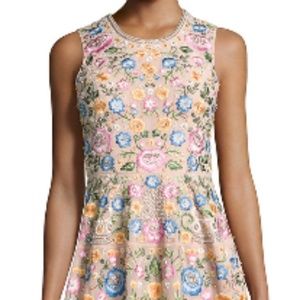 Needle & Thread Beaded Foliage Dress, Size 2